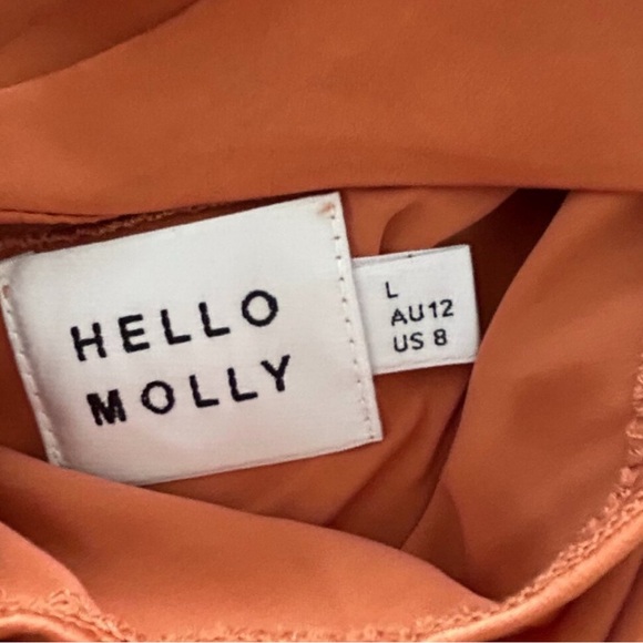 Hello Molly Radiant Orange Maxi Dress - Picture 3 of 4